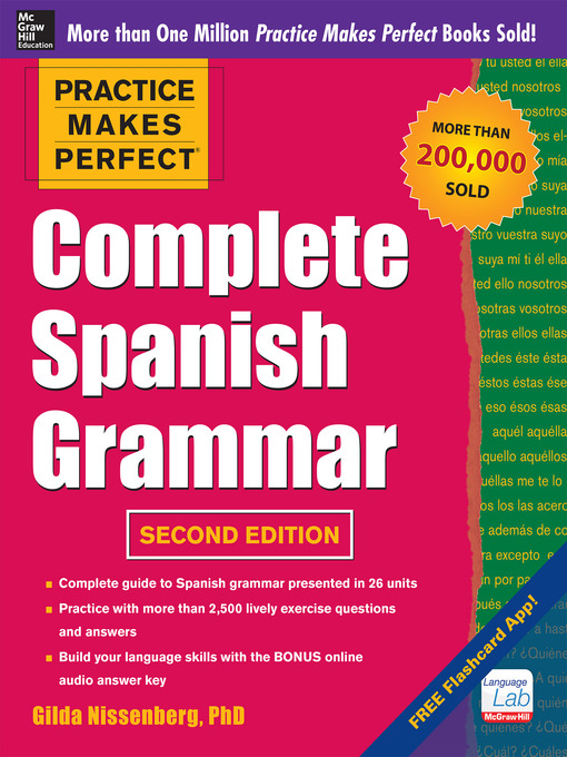 Cover image for Complete Spanish Grammar